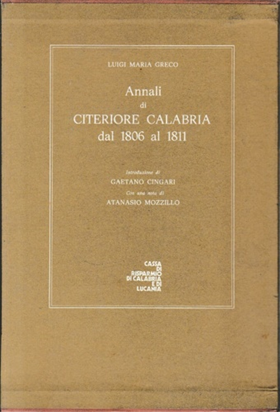 Annali di Calabria Citeriore 1806-1811.